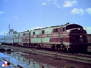 8.5K views · 112 reactions | Rock Island's "Peoria Rocket" and "Rocky Mountain Rocket" are seen. We don't think this could be the "Golden State Limited" as that train did not visit Denver. Are we right? From the Green Frog Productions show "Golden Twilight of Postwar Steam, Part 3" https://rfd.video/PostwarSteam3 | Classic Streamliners | Facebook