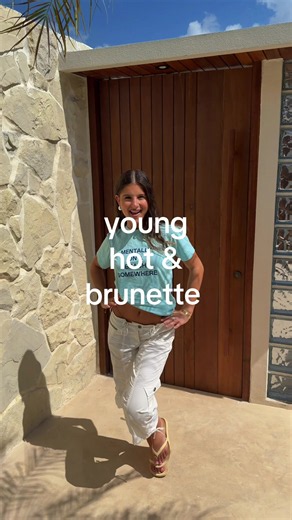 Young Hot Brunette: Relatable Videos About Feeling Attractive