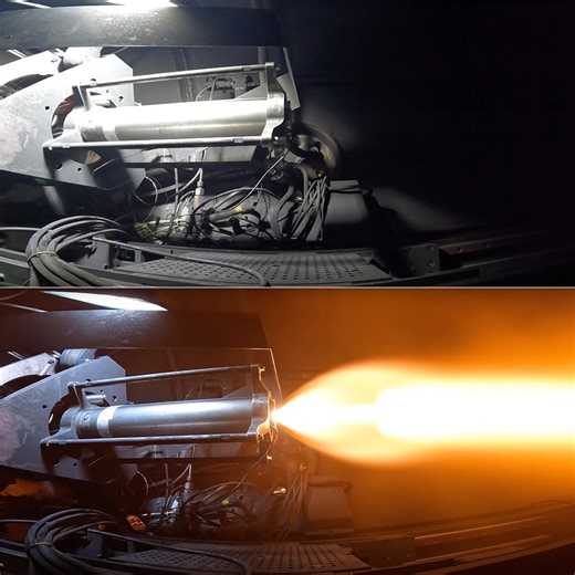 NASA Successfully Test Fires Hybrid Rocket Motor Prototype in Preparation for Moon Landings