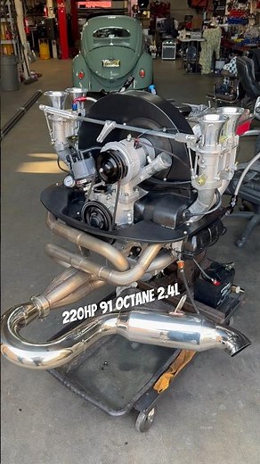 VW high horsepower VW engine 6500 rpm making 220 HP 2387cc #vw #car #engine #fun # builds#volkstroke