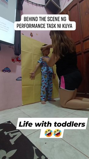 12K views · 135 reactions | Behind the scene ng Performance Task ni Kuya. 藍藍 #lifewithtoddlers #BuhayNanay | Teacher Carla | Facebook