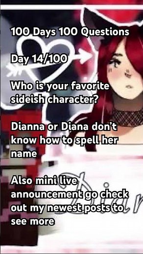 100 days 100 questions #aphmau #edits