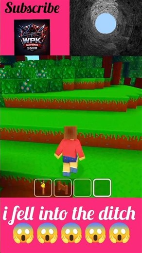 I fell into the ditch #blockcraft3d #gaming #gameplay #youtubeshorts #shorts