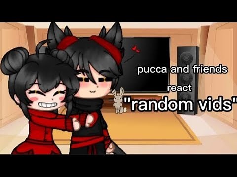 pucca and friends react "random video" (garucca) (abyo x ching)