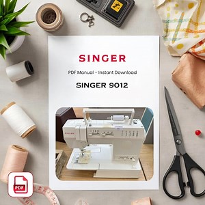 Singer 9012 Sewing Machine Manual – User Guide (PDF Download) - Etsy Canada