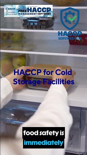 HACCP Services - HACCP for Cold Storage Facilities