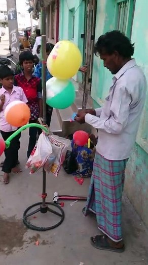How to make apple shape balloon