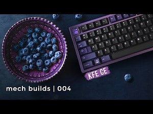 KFE CE Unboxing, Build & Review | GMK First Love + Lavender Creams Typing Sounds