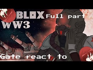 (FULL PART) GATE React To Tank fish Space War WW3 EXPERIENCE (DREAD)Ellie.