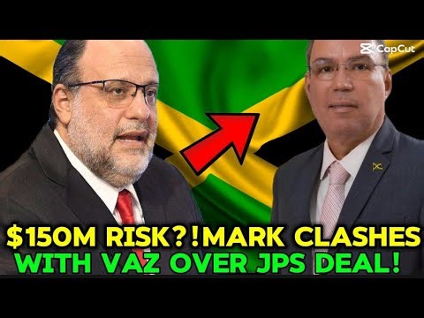 $150M RISK?! MARK GOLDING CLASHES WITH GOVERNMENT OVER JPS DEAL! #jamaica 