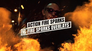 Action Fire Sparks Overlays Pack