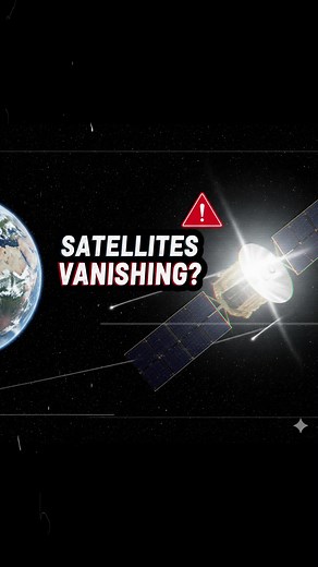 What happens when satellites simply vanish?#aliensignalfrequency #unexplained #fyp #ufotiktok #AlienConspiracy