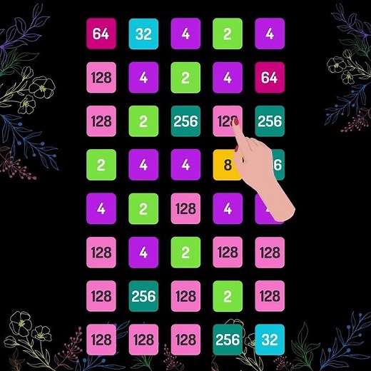 2248 Number Puzzle Games #2248puzzle #gameplay #games #puzzle #mergenumberblock #gameplay