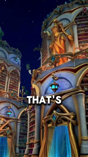 Epic Library in WoW Housing! Ft. Michelangelo