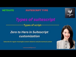NETSUITE- SUITESCRPT TYPE PART 3