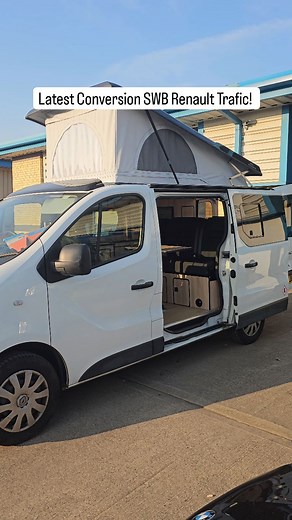 1.5K views · 84 reactions | Latest conversion, SWB Renault Trafic! #campervan #vanbuilduk #camper | Custom Built Campervans | Facebook
