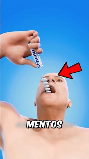 Coke + Mentos Inside Your Body? 🌋
