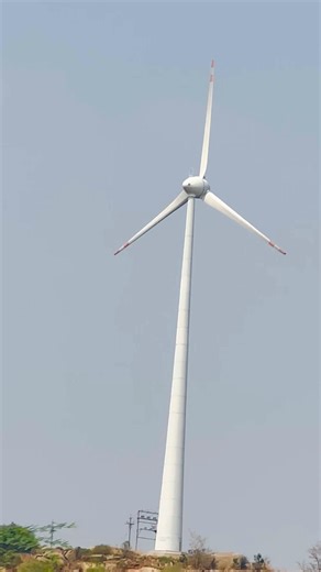 wind turbine used to generate renewable energy. Function: Converts the kinetic energy