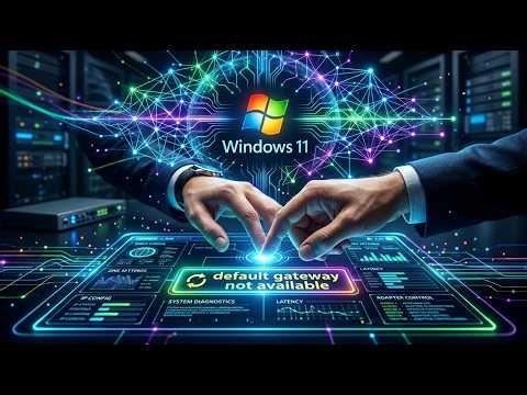 Fix the Default Gateway Is Not Available Windows 11 Default Gateway Is Not Available