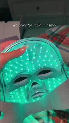 7-Color LED Facial Mask – A Must-Have Skincare Device #ledfacemask