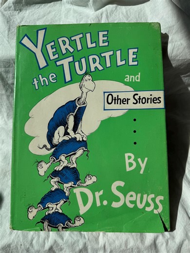 1958,yertle the Turtle and Other Stories Dr. Seuss,vintage Dr Seuss Yeertle Turtle,first Edition Yertle the Turtle Other Stories Dr Seuss - Etsy Canada