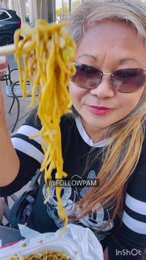 Eating Chinese food! #followpam #shorts #pandaexpress #foodie #food #like @FOLLOWPAM