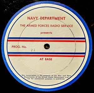 The Armed Forces Radio Orchestra - At Ease 71/72