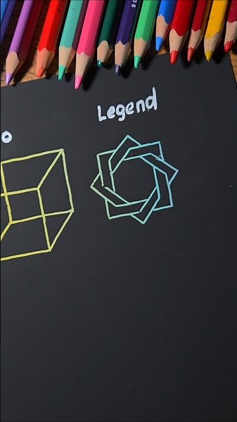 how to draw cube.