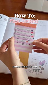 5.9K views · 47 reactions | How to plan out your content: 1. At the...