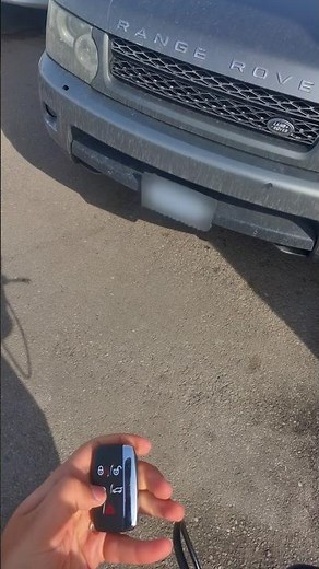 Range Rover 2010 Key Programming Done ✅ #locksmith #keys #brampton