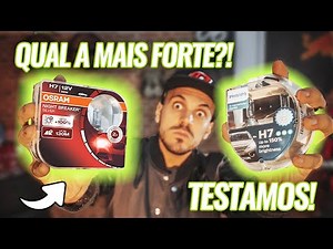Qual é melhor? OSRAM NightBreaker Silver COMPARAÇÃO Philips X-tremeVision PRO150