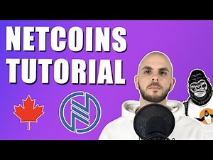 Netcoins tutorial for beginners 🇨🇦
