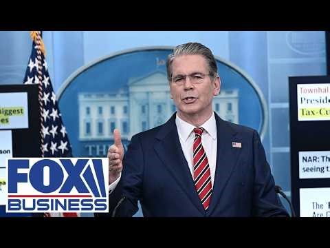 Scott Bessent: No one has EVER objected to this...