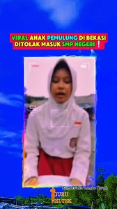 7.2M views · 226K reactions | Viral anak Pemulung Ditolak Masuk SMP Negeri‼️ #guru #pendidikan #sekolah | Guru Meltek | Facebook