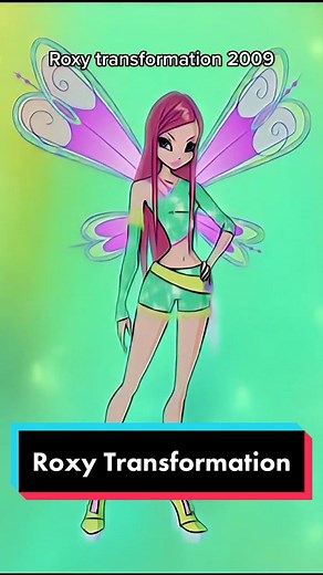 HELP🆘! Tell me your best theories. What is this transformation! Does roxy skipped to believix? Magic winx? #winxclub #roxy #transformation