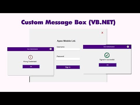 Create a Custom Message Box in VB.NET with Dynamic Text, Icons & Titles | Easy Visual Basic Tutorial
