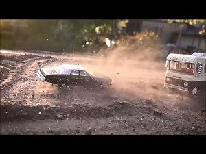 1 /64 Scale Cars 80's Police Chase & Crashes Compilation 1000 fps