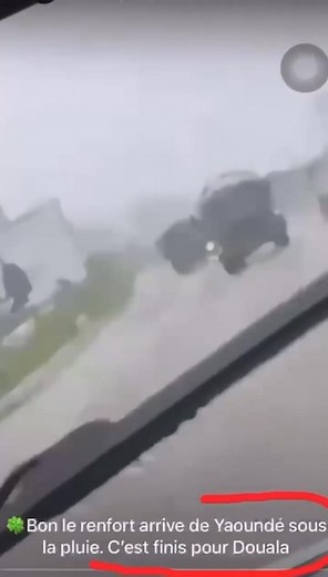 🔴🔴🔴 Les renforts de Yaoundé en route pour Douala. La France néocoloniale mène une guerre par procuration contre le Cameroun par l'entremise de leurs pions endo-colons Tchiroma Bakary et Kamto Maurice Restons vigilants et mobilisés. | Patrick Mballa