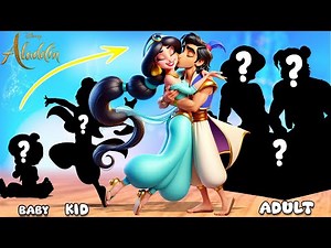 Aladdin, Jasmine Growing Up Full | Sky Wow