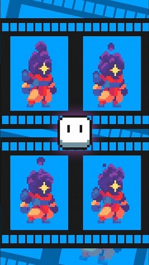 How to Animate Pixel Art Characters - Idle in Aseprite #pixelart #aseprite #tutorial #gamedev