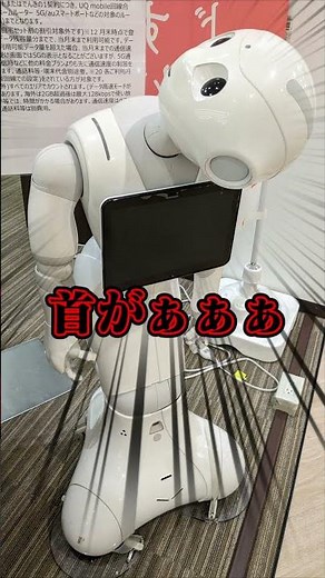 頑張りすぎたペッパーの様子が緊急事態だった
