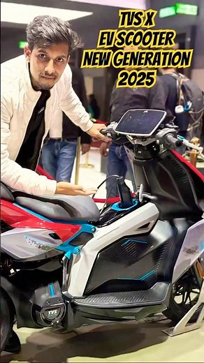 Tvs X Electric Scooter 2025 🛵 | #shortsfeeds