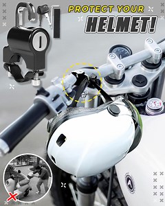 2.1K views · 1.7K reactions | Secure your motorcycle gear in place with this anti-theft helmet lock! Get it Here==> https://usflox.com/products/anti-theft-motorbike-helmet-lock | Usflox.com-2 | Facebook