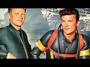 THE AQUANAUTS 1960 Night Dive starring Keith Larsen, Jeremy Slate - theme by Andre Previn