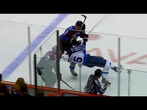 Tempers flare after Zadorov lays massive hit on Scheifele