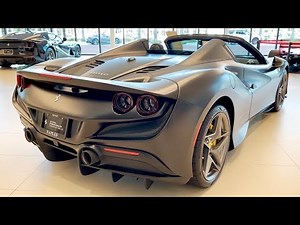 2022 Ferrari F8 Tributo Spider Carbon Black Metallic 710HP | In-Depth Video Walk Around