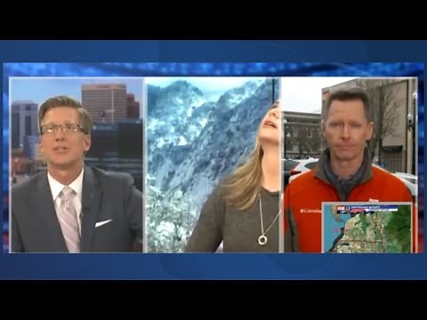 Earthquake shakes FOX 13 studios live on television