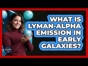 What Is Lyman-Alpha Emission In Early Galaxies?
