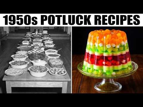 20 Forgotten Church Potluck Dishes From the 1950s Every Grandma Brought to the Table
