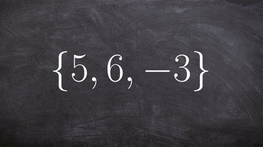 When given three rational zeros, learn to write the polynomial equation